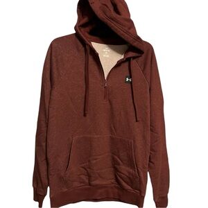 Mens Under Armour 1/2 Zip Sweatshirt Under Armour UA Rival Fleece Zip Up Hoodie